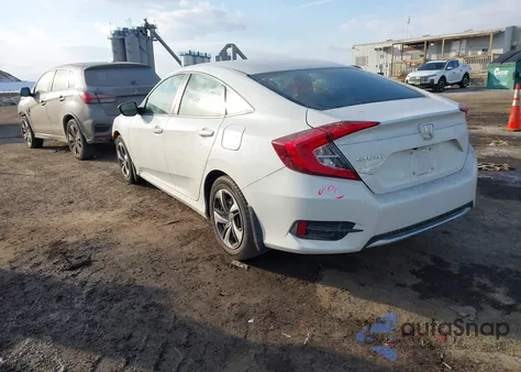 2019 Honda Civic Lx z USA, uszkodzony, nr VIN 19XFC2F67KE015551